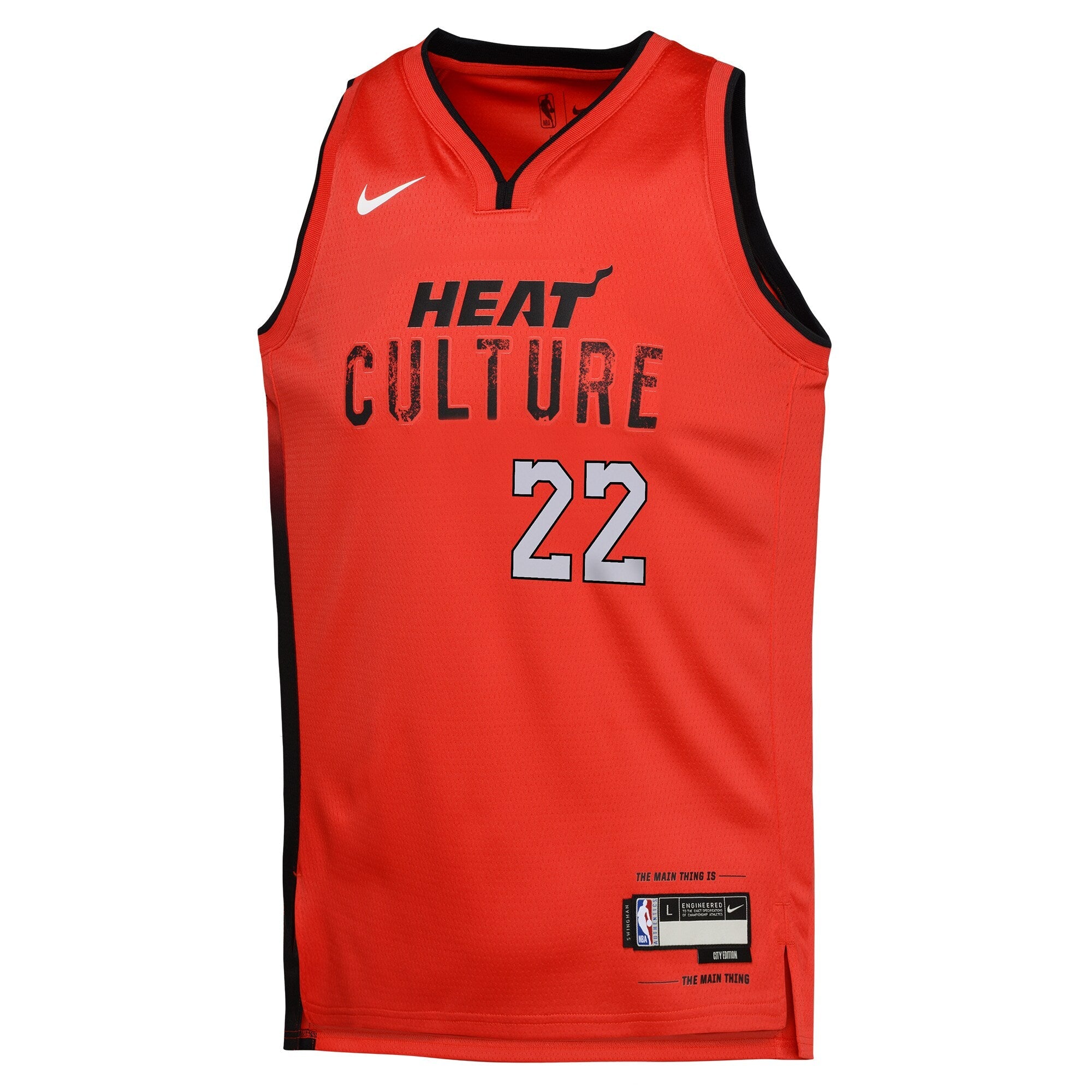 Youth Nike NBA Heat 'butler' 24/25 City Edition Swingman Player Jersey