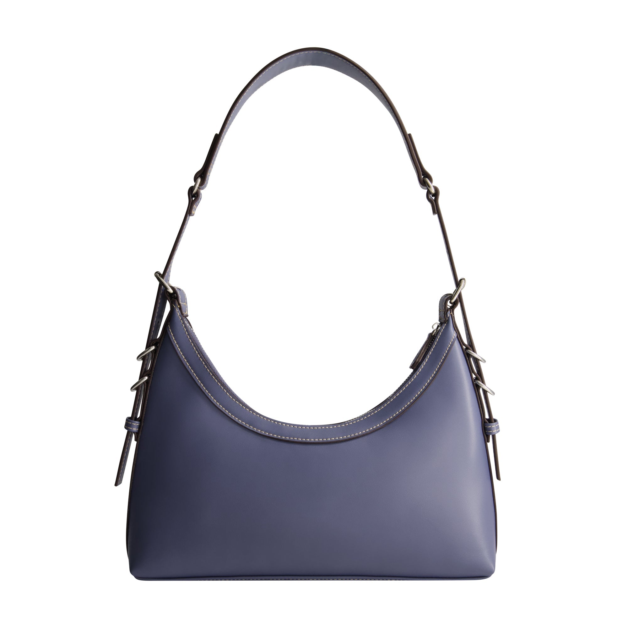 Tommy Bahama Debossed Logo Zip-top Hobo Bag, Navy