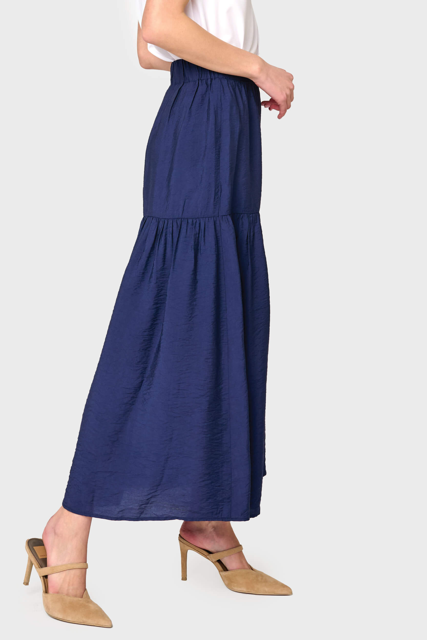 Playa Tiered Maxi Skirt