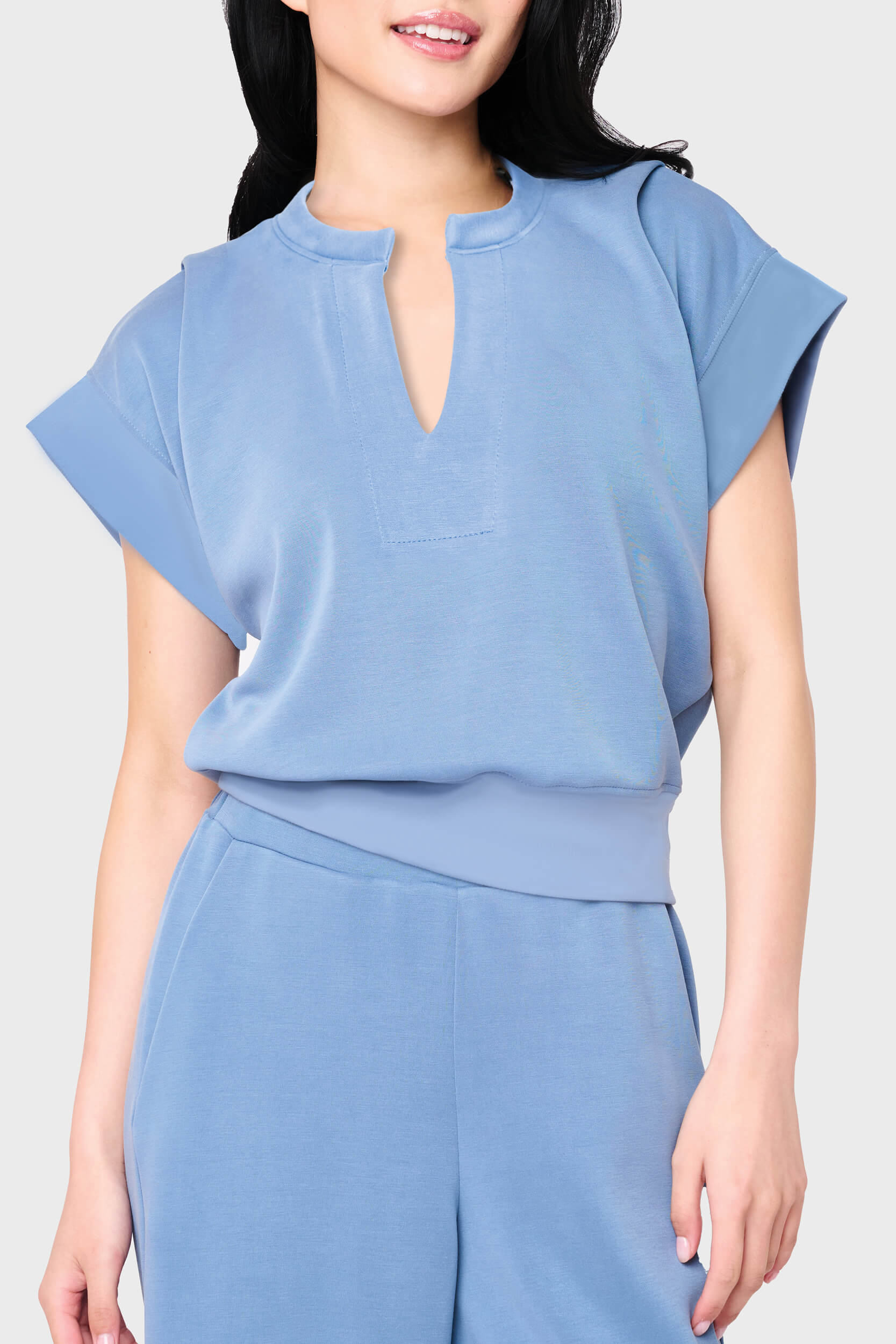 Cloud Scuba Everywhere Notch Neck Top